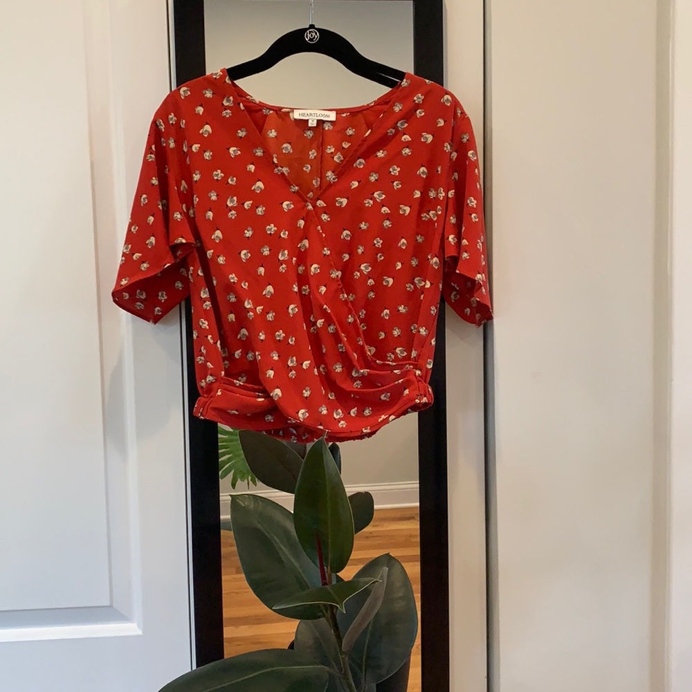 Heartloom Wrap Top